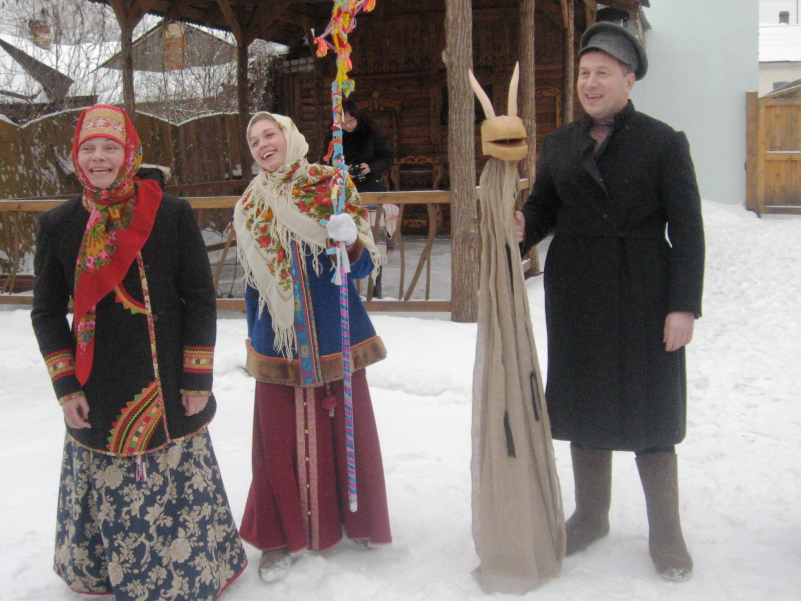 Судогда. Дом народного творчества. Идёт репетиция рождественского представления., фото Константин Исааков