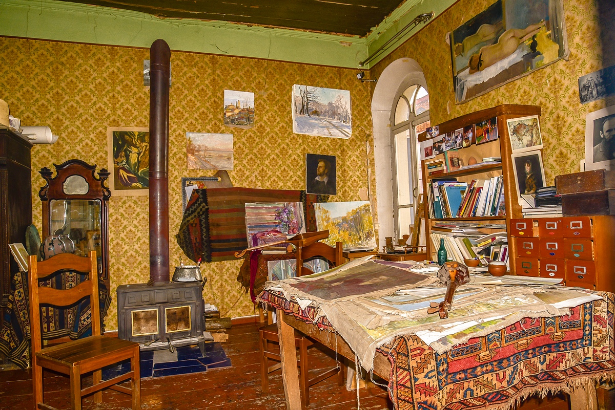 Мастерская художника Джона Вардемана