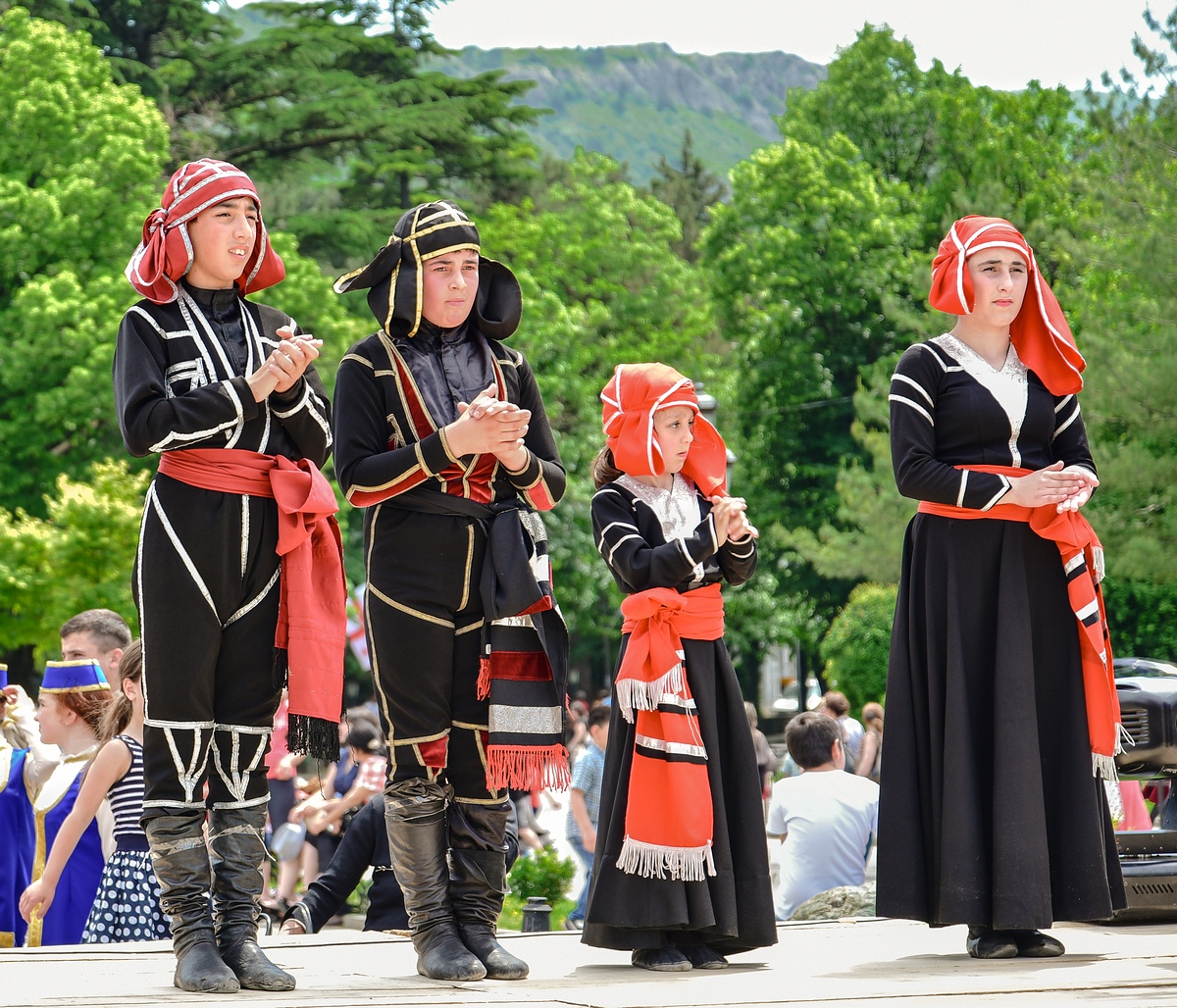 Мцхета. Празднование Дня Независимости Грузии