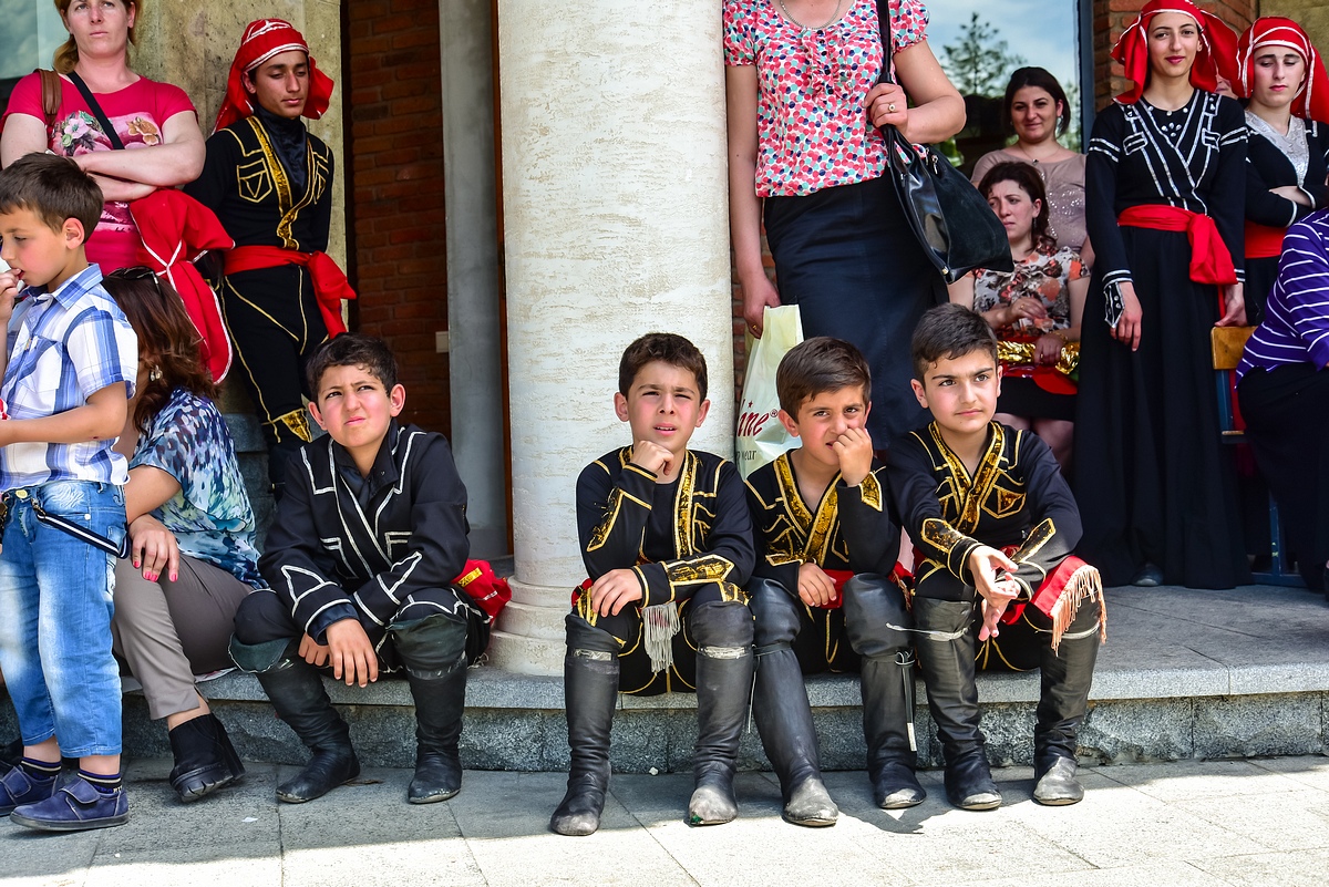 Мцхета. Празднование Дня Независимости Грузии