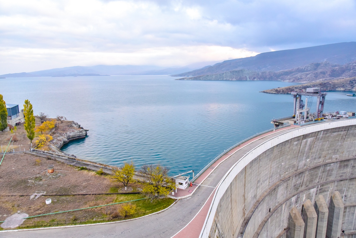 Плотина Чиркейской ГЭС, © Татьяна Яковлева