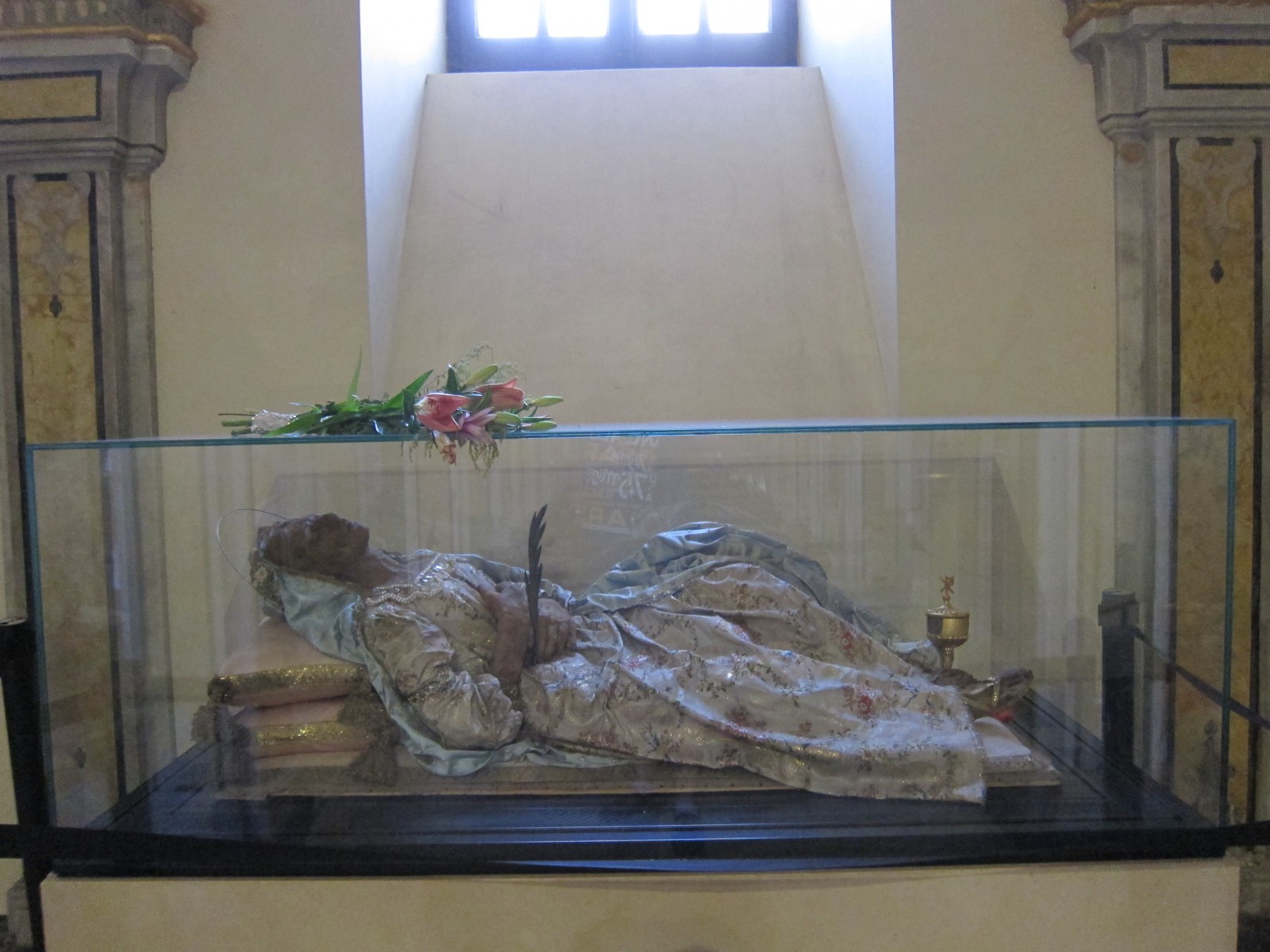 Мощи святой Колумбы, фото Олег Алексеев