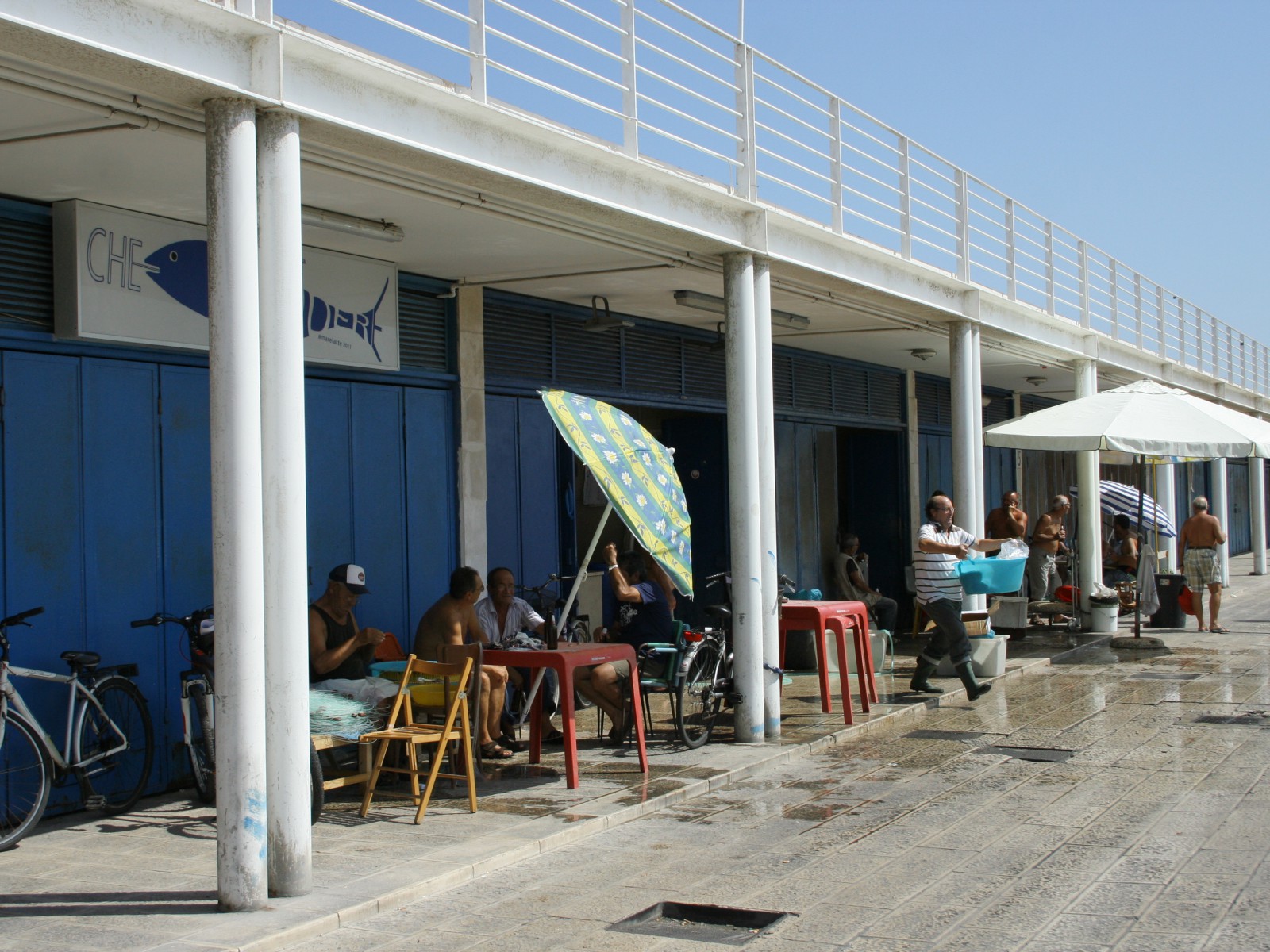 Рыбный рынок Бари, фото Олег Алексеев