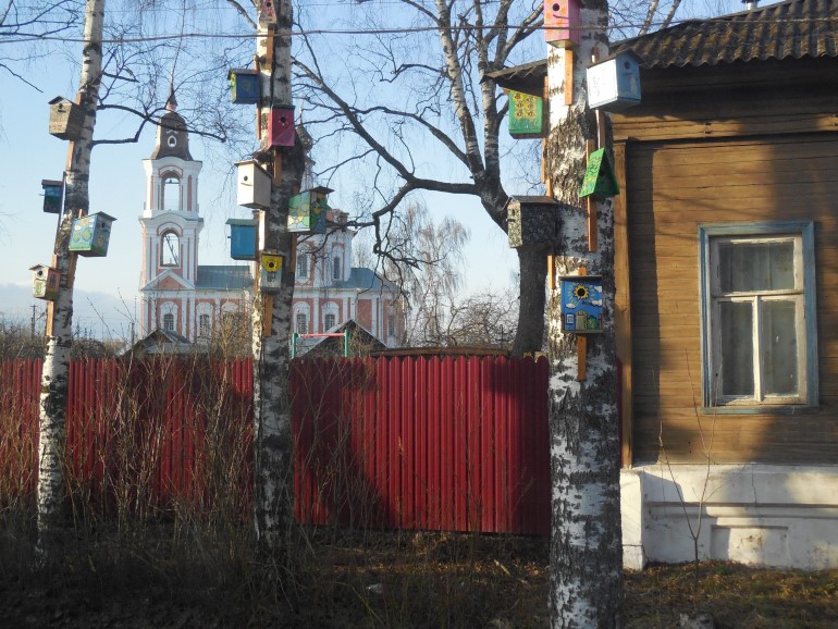 Выставка скворечников