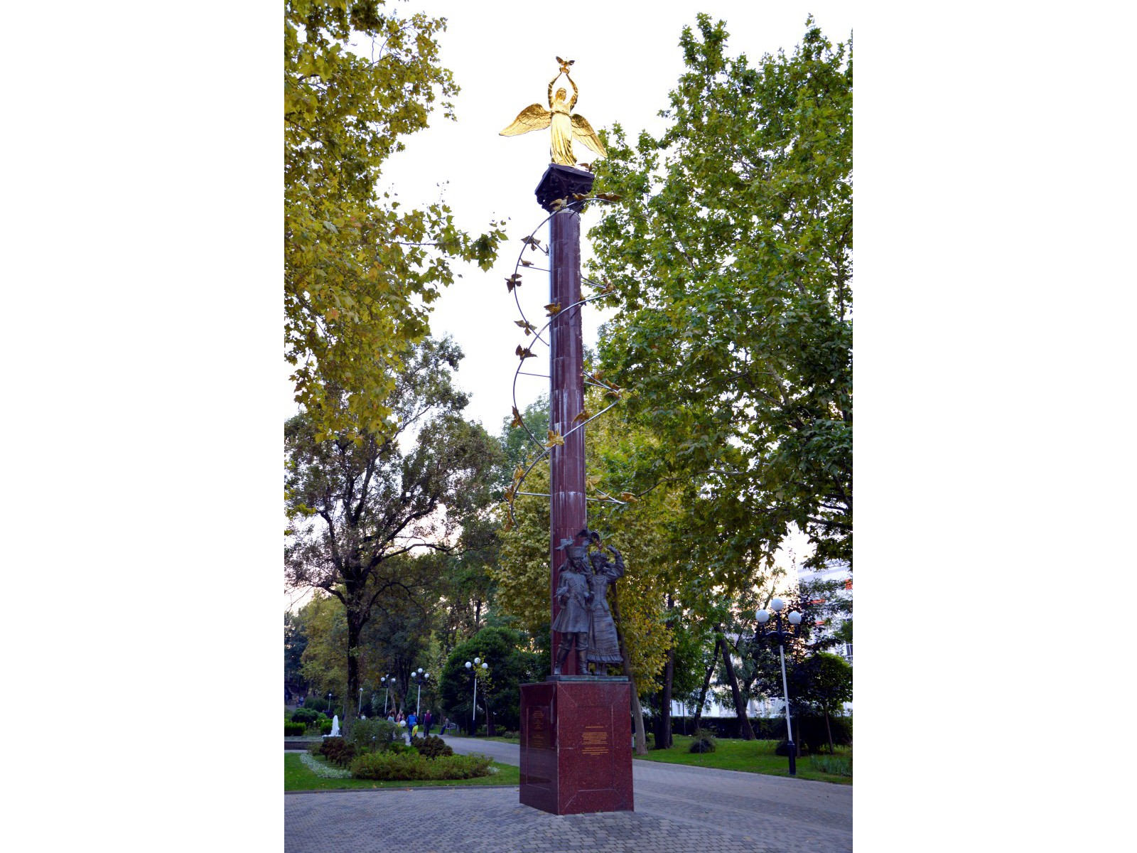 Архитектурно-скульптурная композиция «Добрый Ангел Мира», фото Анастасия Супрун