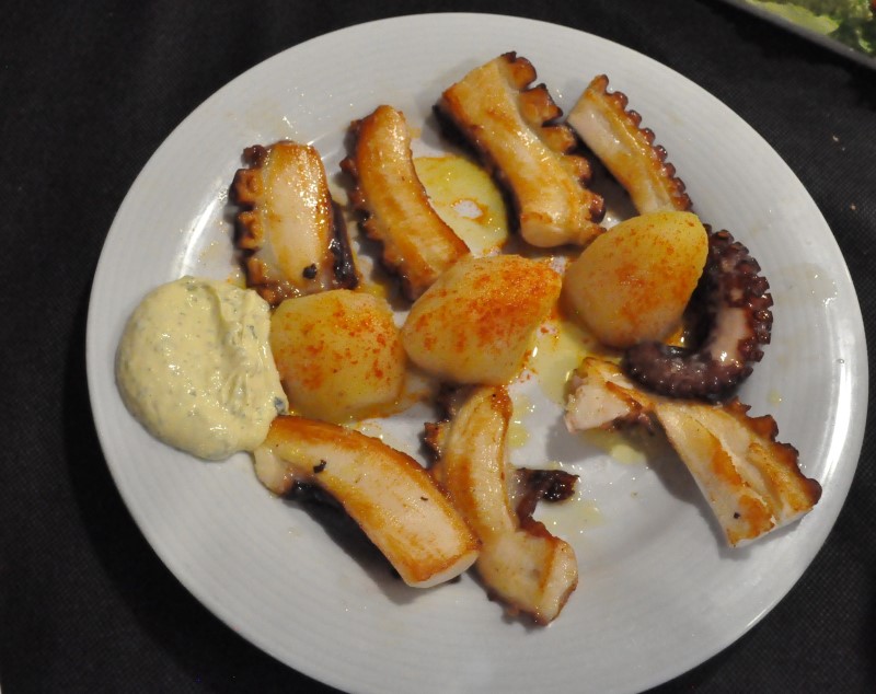 Горячая закуска - морские гребешки, фото К.Исааков