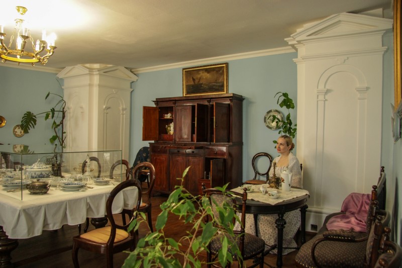 Интерьер в усадьбе Гальских, © О.Дёмина