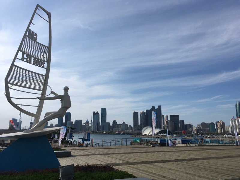 Во время Пекинской Олимпиады 2008 года в Циндао прошла парусная регата, © А.Полянская