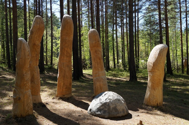 Фестиваль деревянной скульптуры «Лукоморье на Байкале»