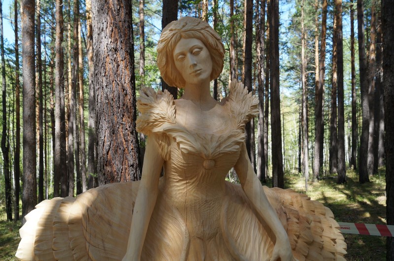 Фестиваль деревянной скульптуры «Лукоморье на Байкале»