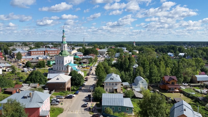 Вид на Тотьму, © О.Алексеев