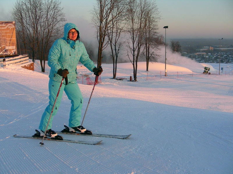 Катание на Пужаловой Горе