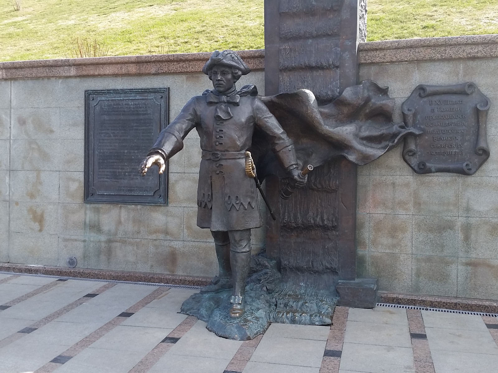 Пожать руку Витусу Берингу на счастье, © О.Алексеев