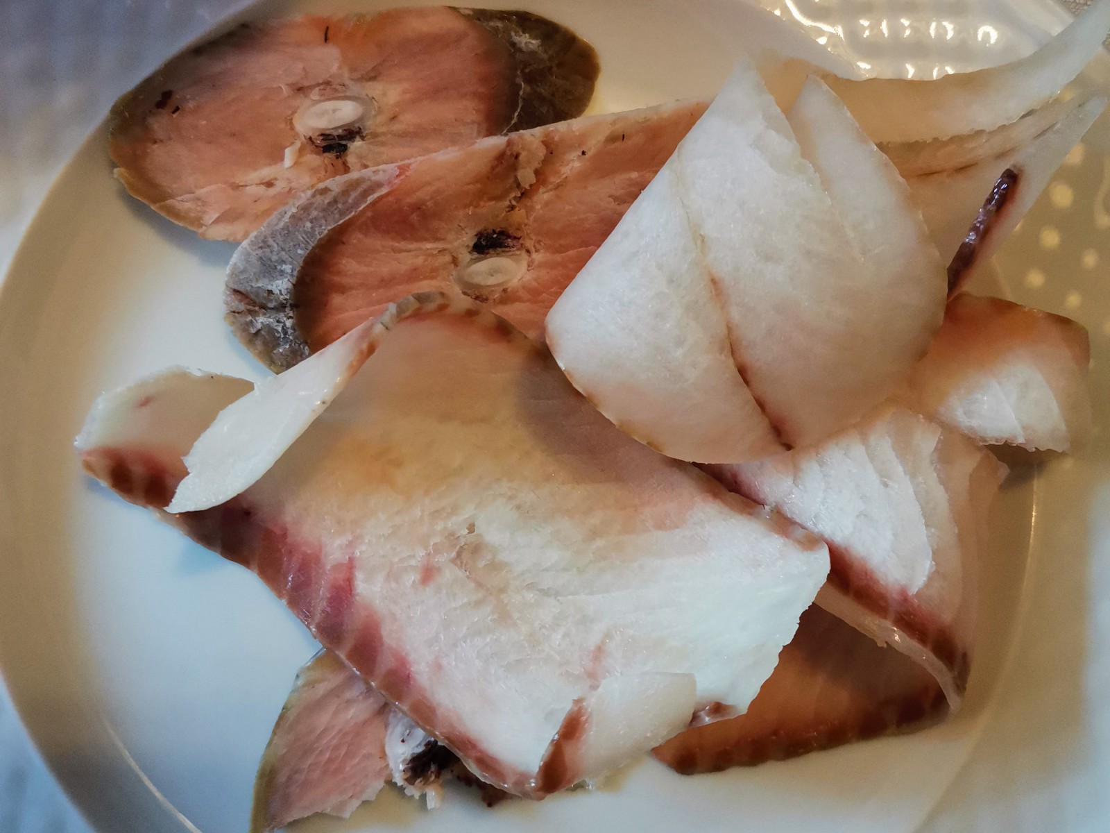 Строганина из муксуна, © О.Алексеев