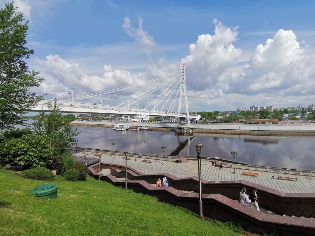 Вид на левый берег Туры, © О.Алексеев