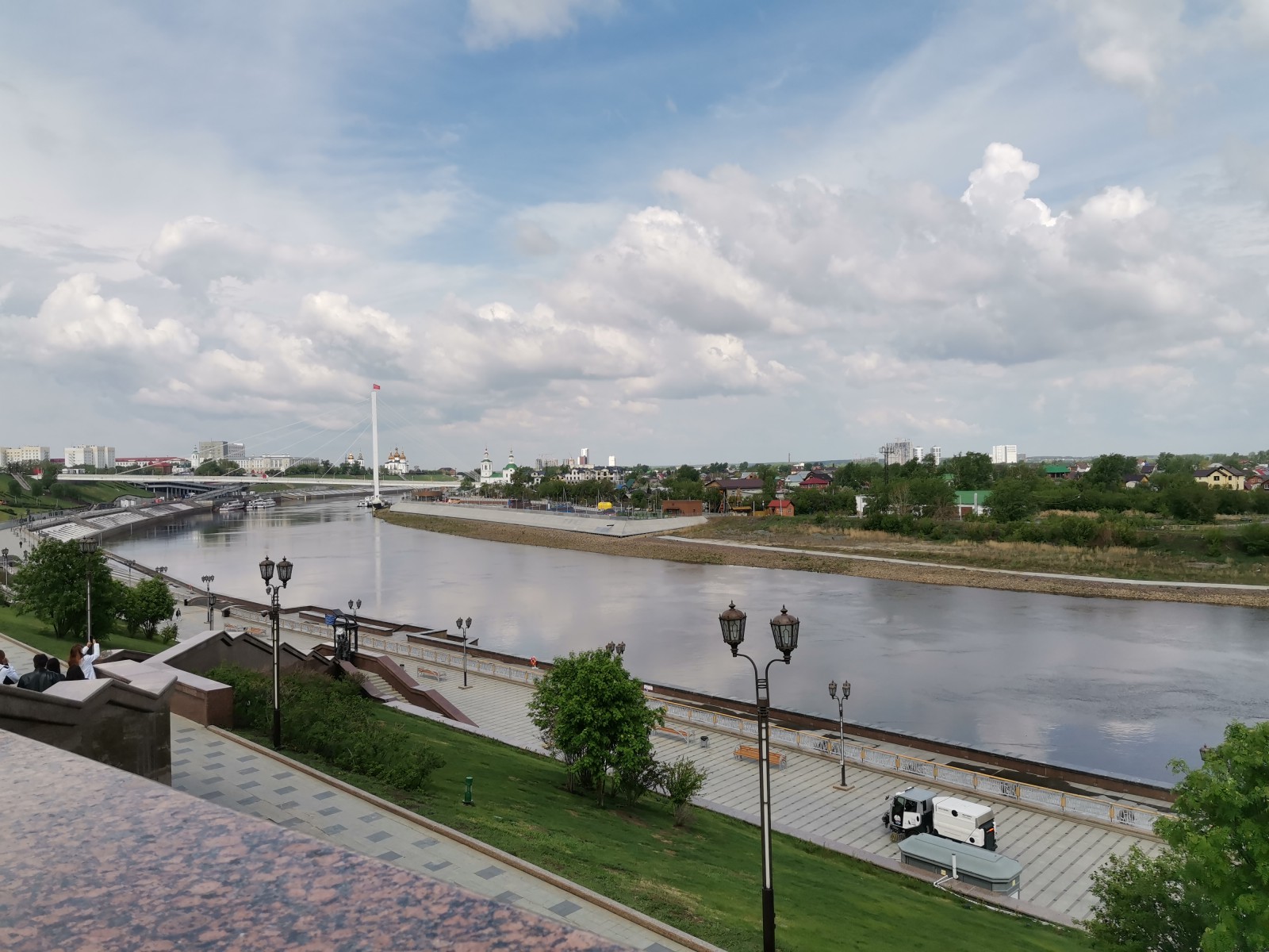 Набережная  реки Туры, © О.Алексеев